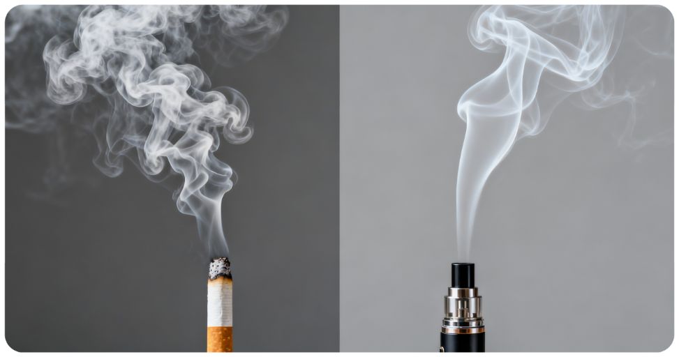 peut-on fumer et vapoter en même temps